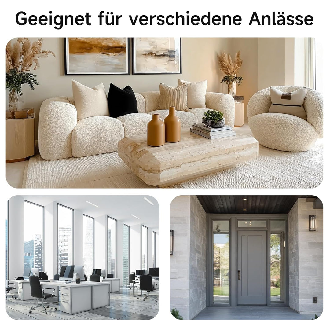 mVm Mülleimer Küche,40 Liter Treteimer,2 x 20 Liter Treteimer, 2 Fächer, Mülltrennsystem, Abfalleime