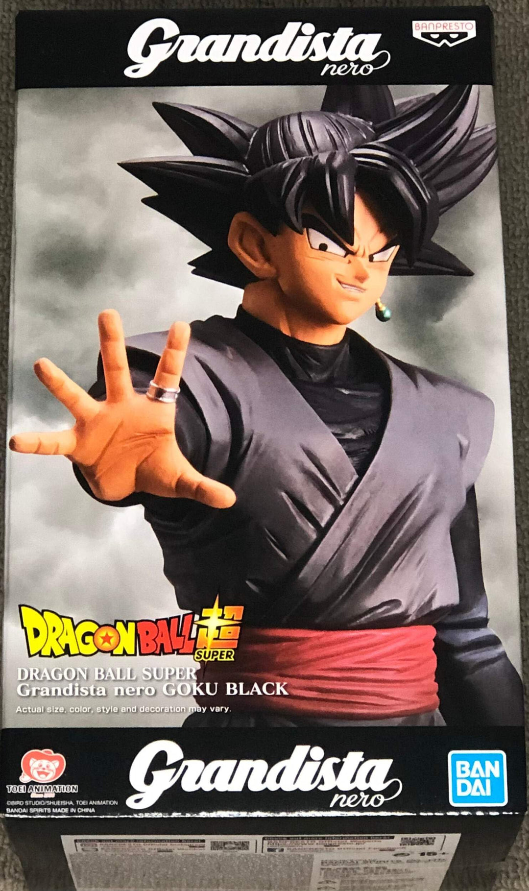 Banpresto Dragon Ball Z – Goku Black – Figur Grandista Nero, 28 cm