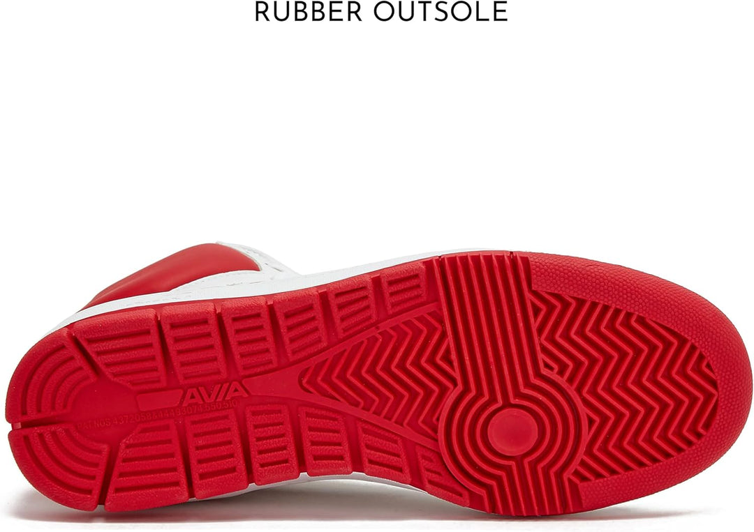 Avia 830 Basketballschuhe für Herren, Retro, High-Top-Sneaker, für drinnen oder draussen, Strasse od