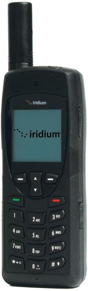 Iridium 9555 Satellitentelefon mit einem kostenlose Prepaid-SIM-Karte