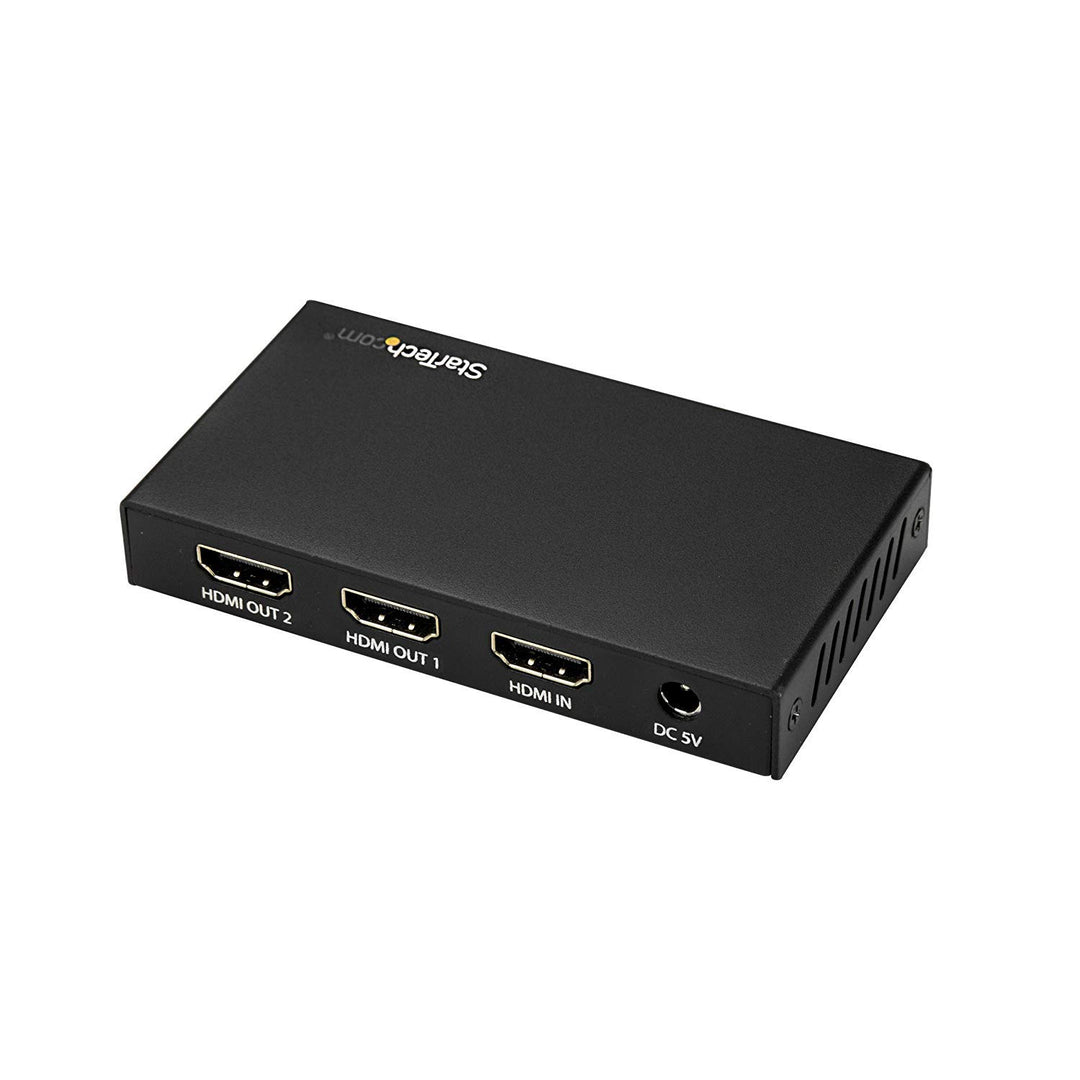 StarTech.com HDMI Splitter - 2-Port - 4K 60Hz - HDR - 1x2 HDMI Verteiler 2 Port 4K60 HDR, 2 Port 4K6