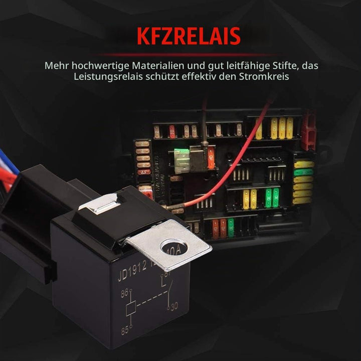 LTPAG 2 x 288W Scheinwerfer LED Zusatzscheinwerfer, 7" 28800LM Arbeitsscheinwerfer Auto 12V 24V LED