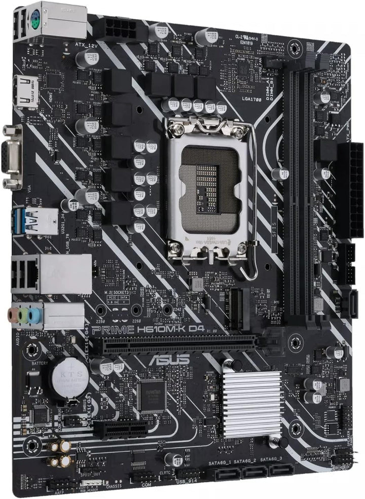 ASUS Prime H610M-R D4 Intel H610 LGA 1700 Micro ATX