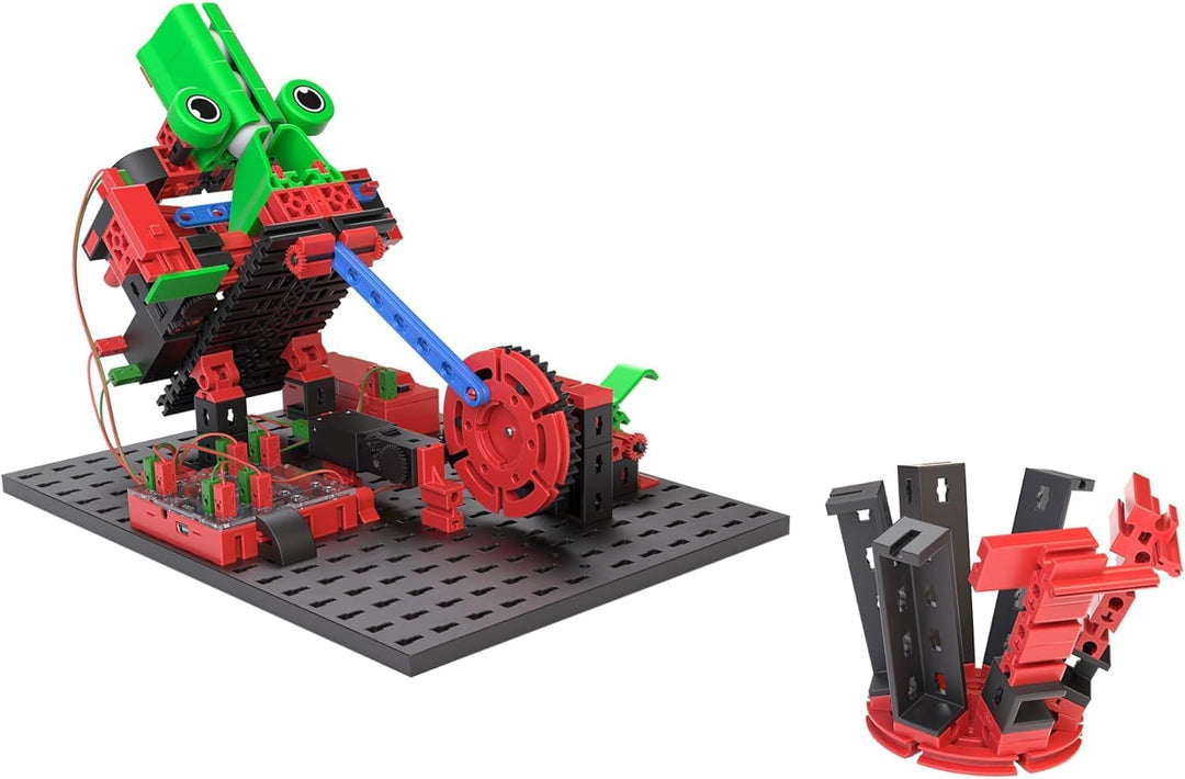 fischertechnik 569021 ROBOTICS Smart Robots Pro, Robotikbausatz ab 8 Jahre mit 12 Modellen, zum Baue