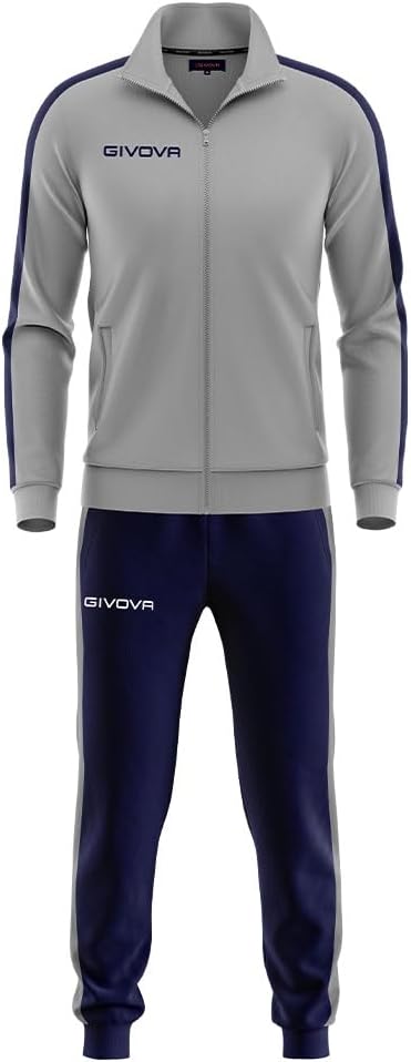 GIVOVA Herren Tuta Felpa Revolution Sportoutfit, Mehrfarbig, 4XL