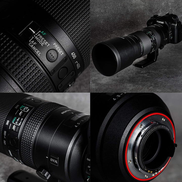 HD 21340 PENTAX-D FA 150-450mmF4.5-5.6ED DC AW Super-Telezoom-Objektiv (für DSLR-Kameras Modernste o