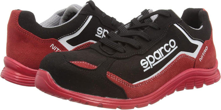 Sparco - Nitro ESD S3L SR FO - Unisex-Sicherheitsschuhe zum Laufen - Wasserabweisende Arbeitsschuhe