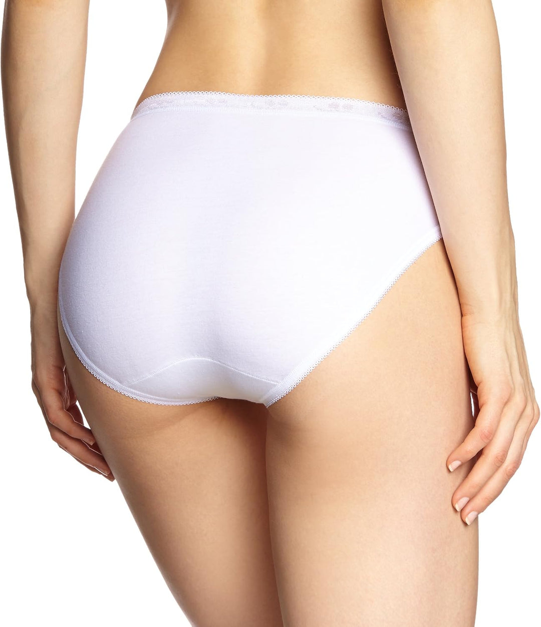 Sloggi Damen Slip (2er Pack) 36 Weiss, 36 Weiss