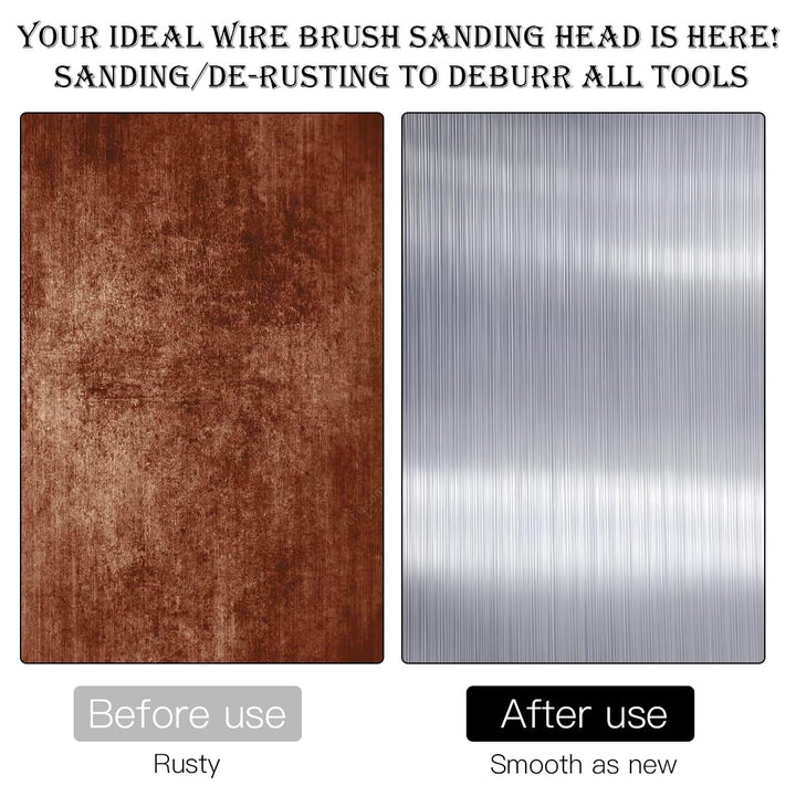 6 Stück Drahtbürste Winkelschleifer, Drahtbürste Bohrmaschine, Drahtbürste Flex Mit M14, Topfbürste