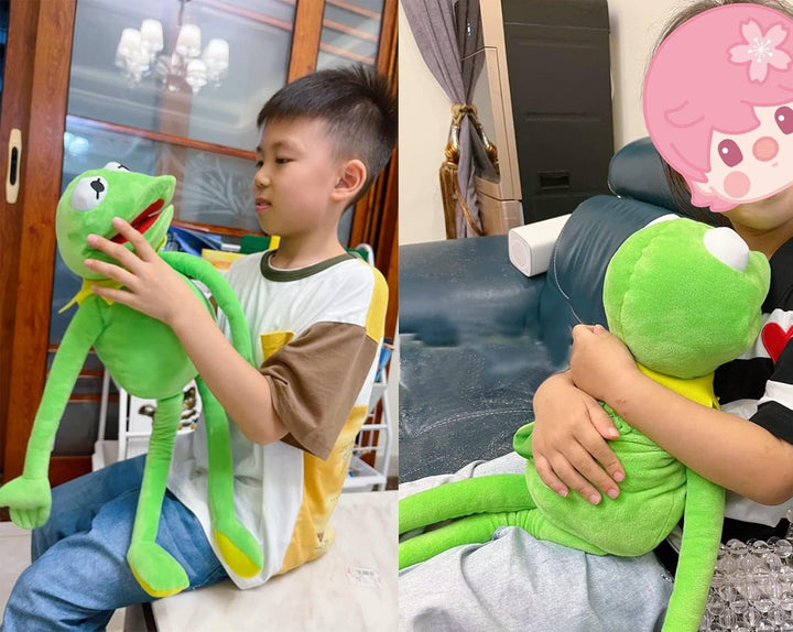 Kermit der Frosch Handpuppe PlüSchtier Frosch Handpuppen für Kinder Tier Kuscheltier Spielzeug 23.6i