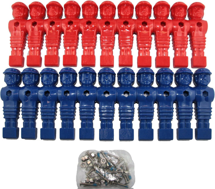 Kickerfiguren Mastercup 22 Stück komplett mit Schrauben und Muttern