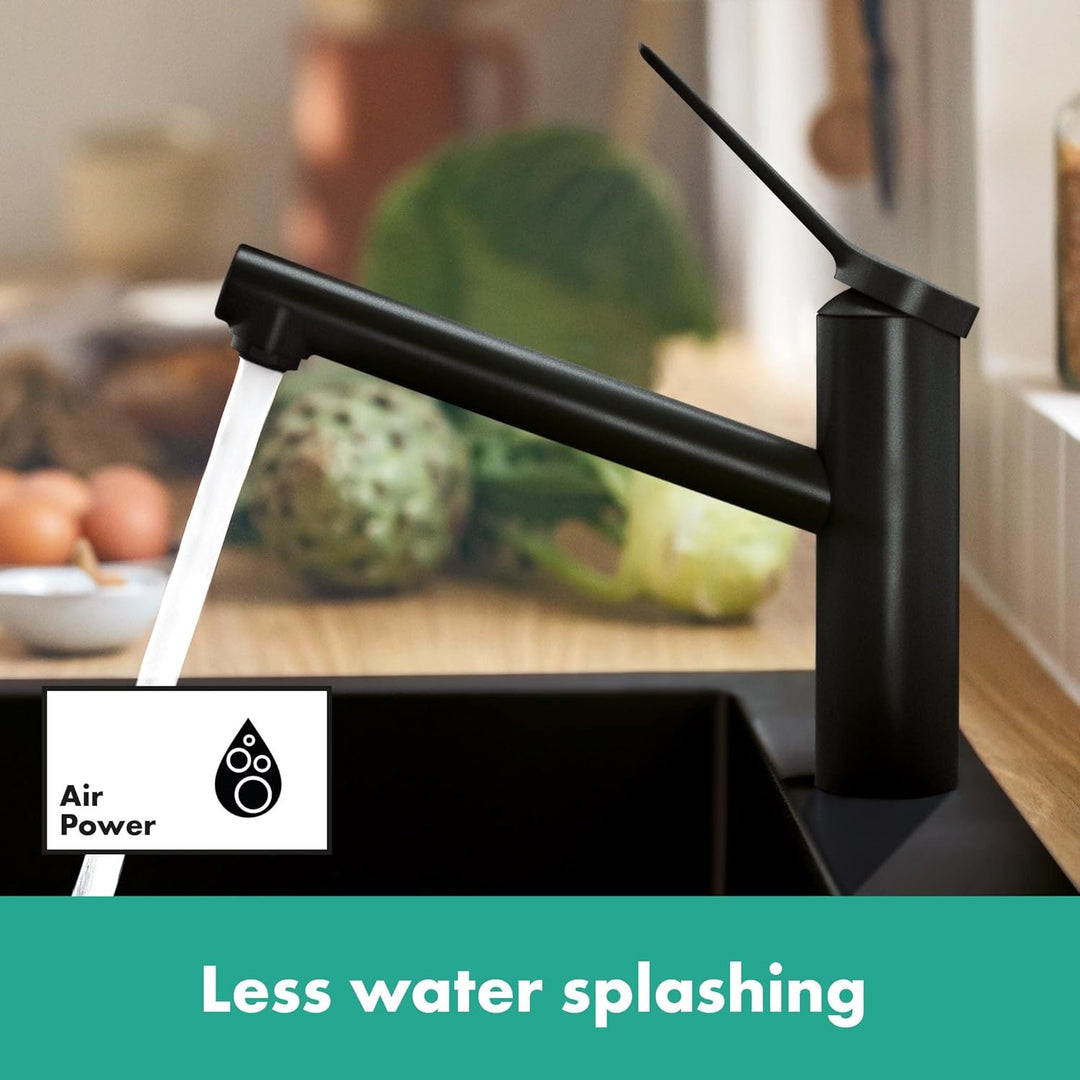 hansgrohe Küchenarmatur Zesis M33, Wasserhahn Küche mit Auslauf Höhe 150 mm, einstellbar in 3 Stufen