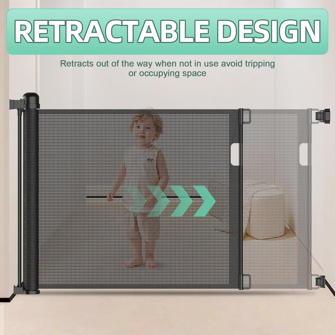 Treppenschutzgitter Türschutzgitter Ausziehbar 0-150cm Türschutzgitter Ausziehbar Hundegitter Baby S