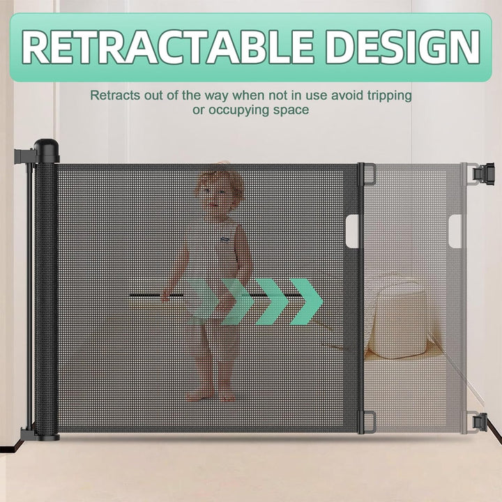 Treppenschutzgitter Türschutzgitter Ausziehbar 0-150cm Türschutzgitter Ausziehbar Hundegitter Baby S