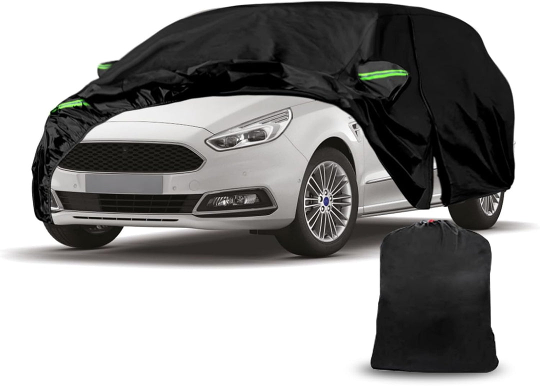 Auto Abdeckun für Ford S-MAX 2006-2023 Oxford Baumwolle Wasserdicht für Regen Sonne Staub Schutz Aut