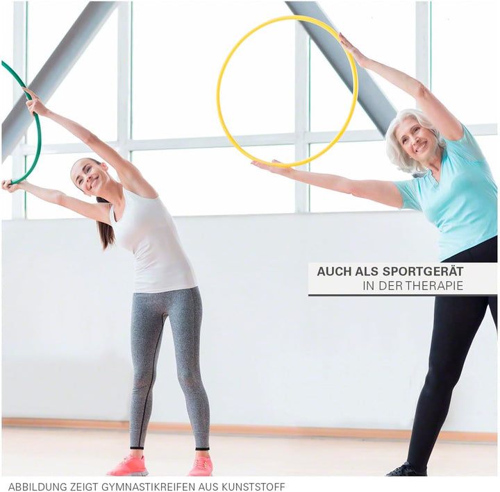 Sport-Tec Gymnastikreifen aus Holz, Hula Hoop, Trainingsreifen, Turnreifen, Fitnessreifen, Gymastik