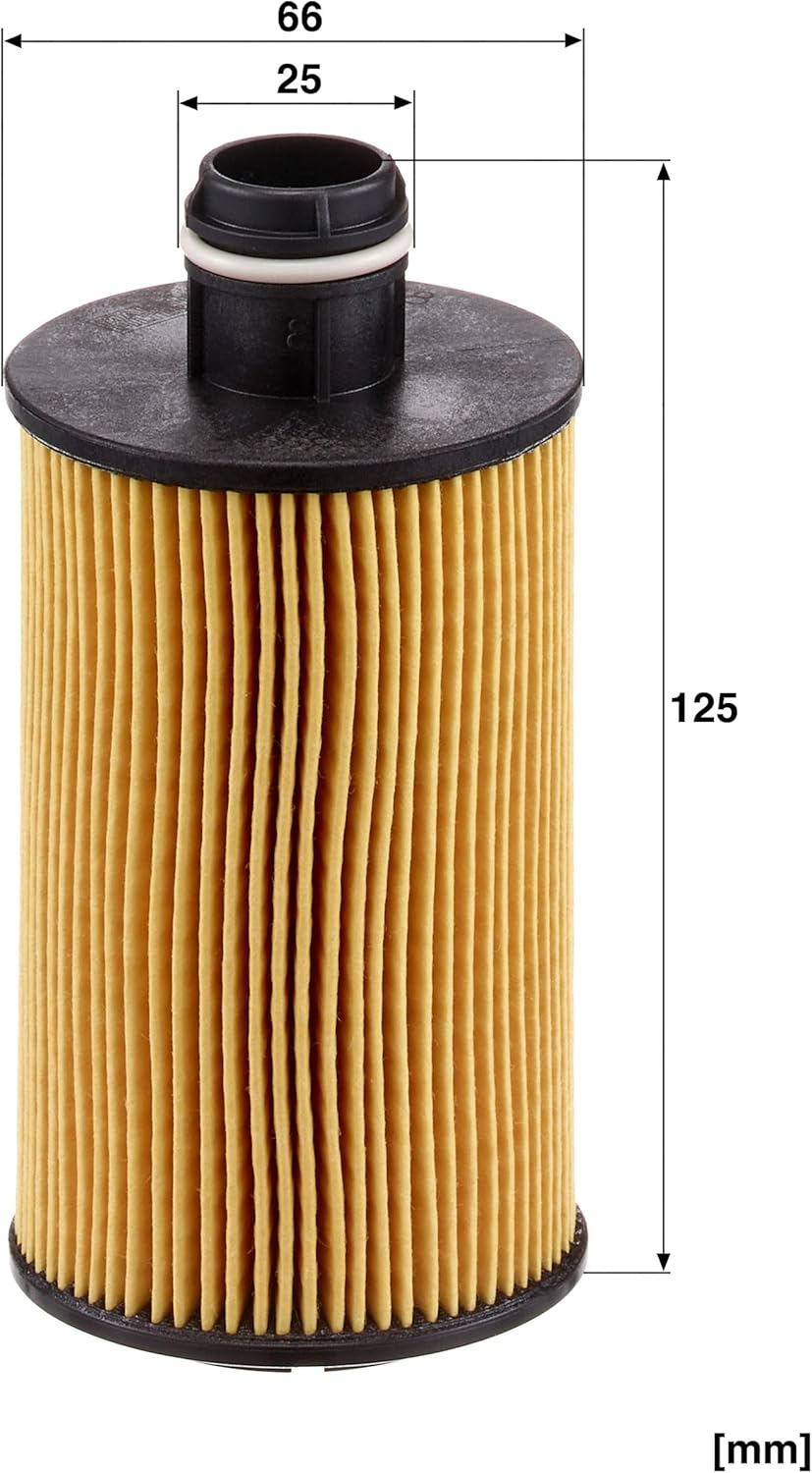 MANN-FILTER HU 7018 z Ölfilter – Ölfilter Satz mit Dichtung / Dichtungssatz – Für PKW Single, Single