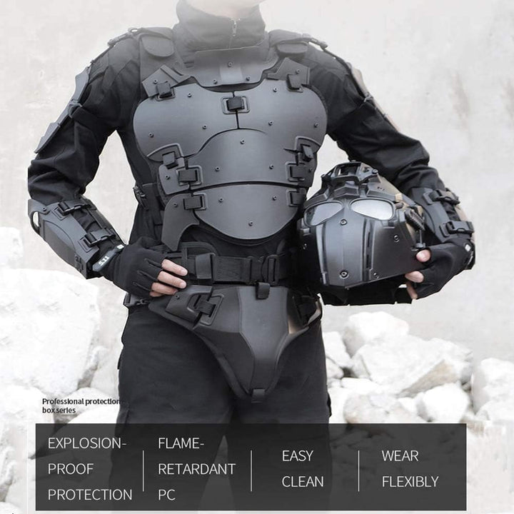 N/W Airsoft Tactical Armor Set, Einstellbarer taktischer Molle-Brustschutz, Einstellbarer Kampfgürte