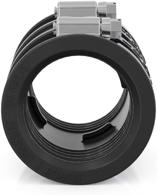Crassus Schlauchadapter CDC 050 Typ 1, EPDM / V2A, 1 Stück, 40-50 mm, CRA14023, 40-50 mm