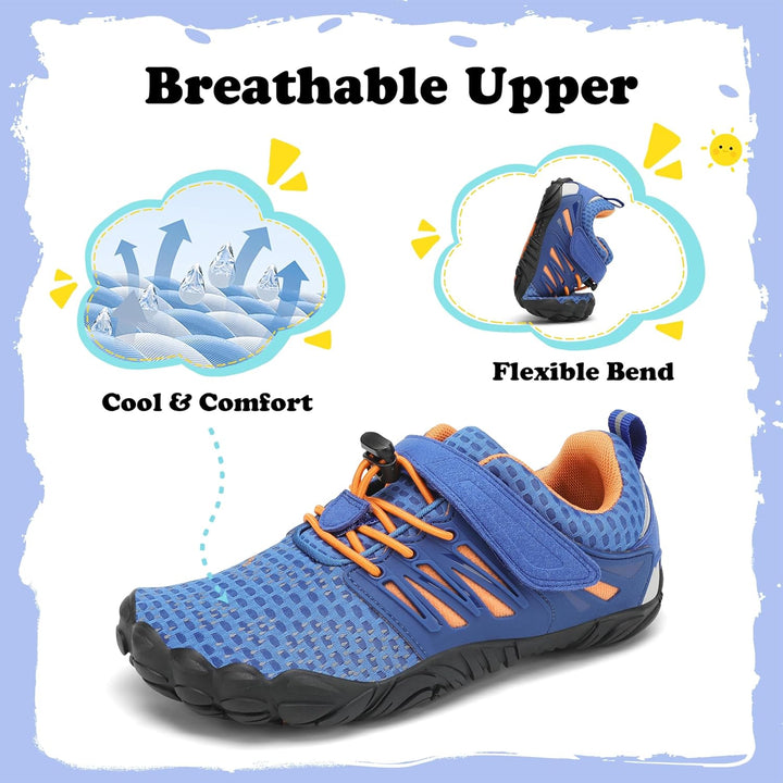 SAGUARO Barfussschuhe Kinder Outdoor Sport Barfuss Schuhe für Jungen Mädchen Gr.24-36 25 EU Neues Bl