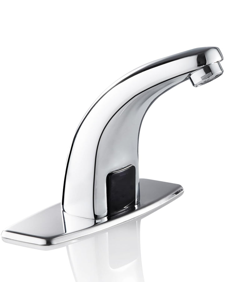 Wasserhahn mit Sensor Bad Infrarot Warm Kaltwasser Wasserhahn Automatik Waschtischarmatur Waschbecke
