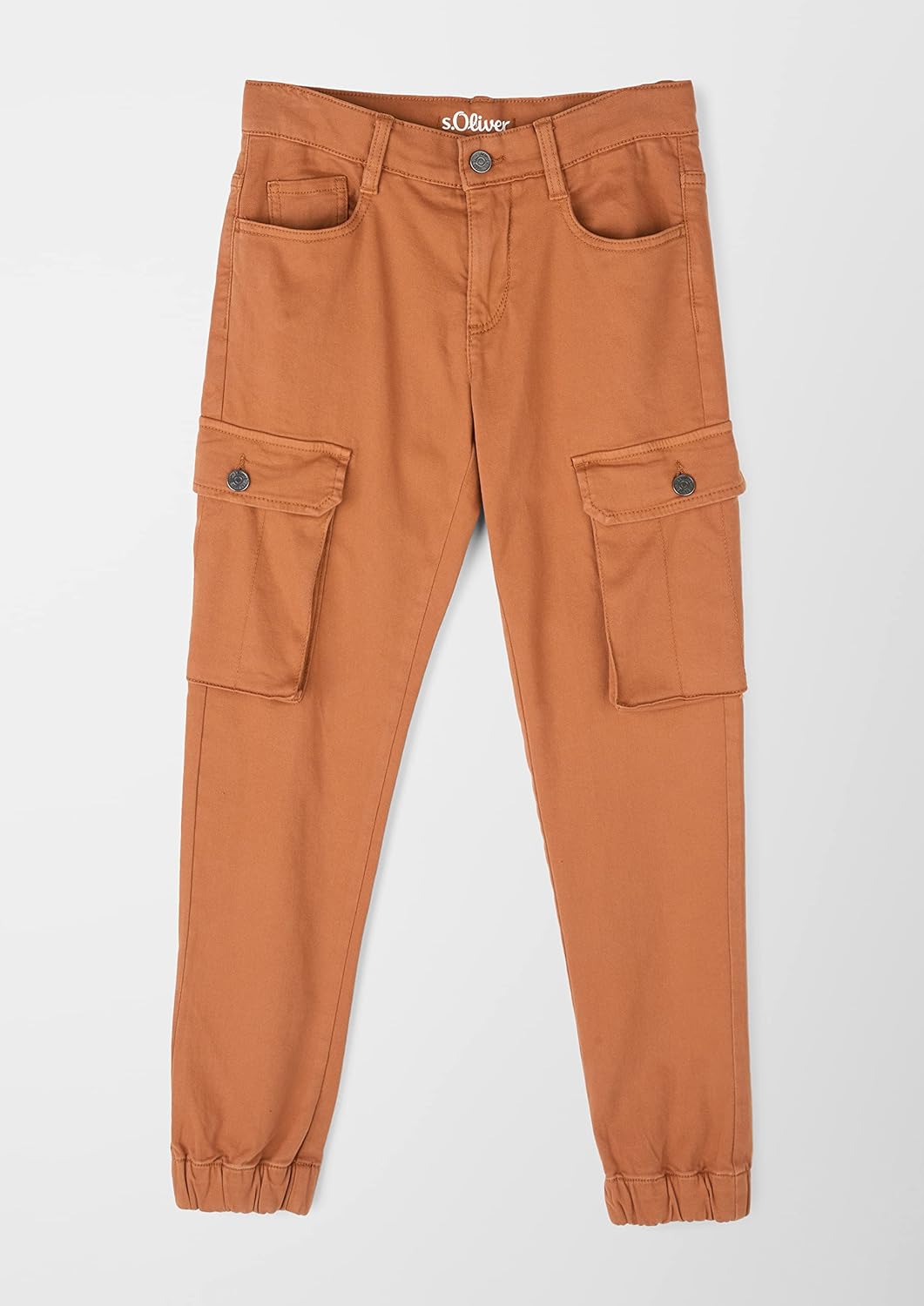 s.Oliver Jungen Hose lang, Skinny Seattle 140 Brown, 140 Brown
