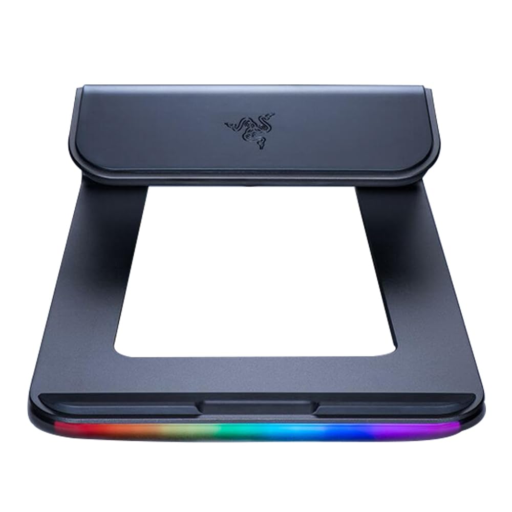 Razer Laptop Stand Chroma - Laptopständer mit RGB Chroma Beleuchtung (USB 3.0 Hub mit 3 Anschlüssen,