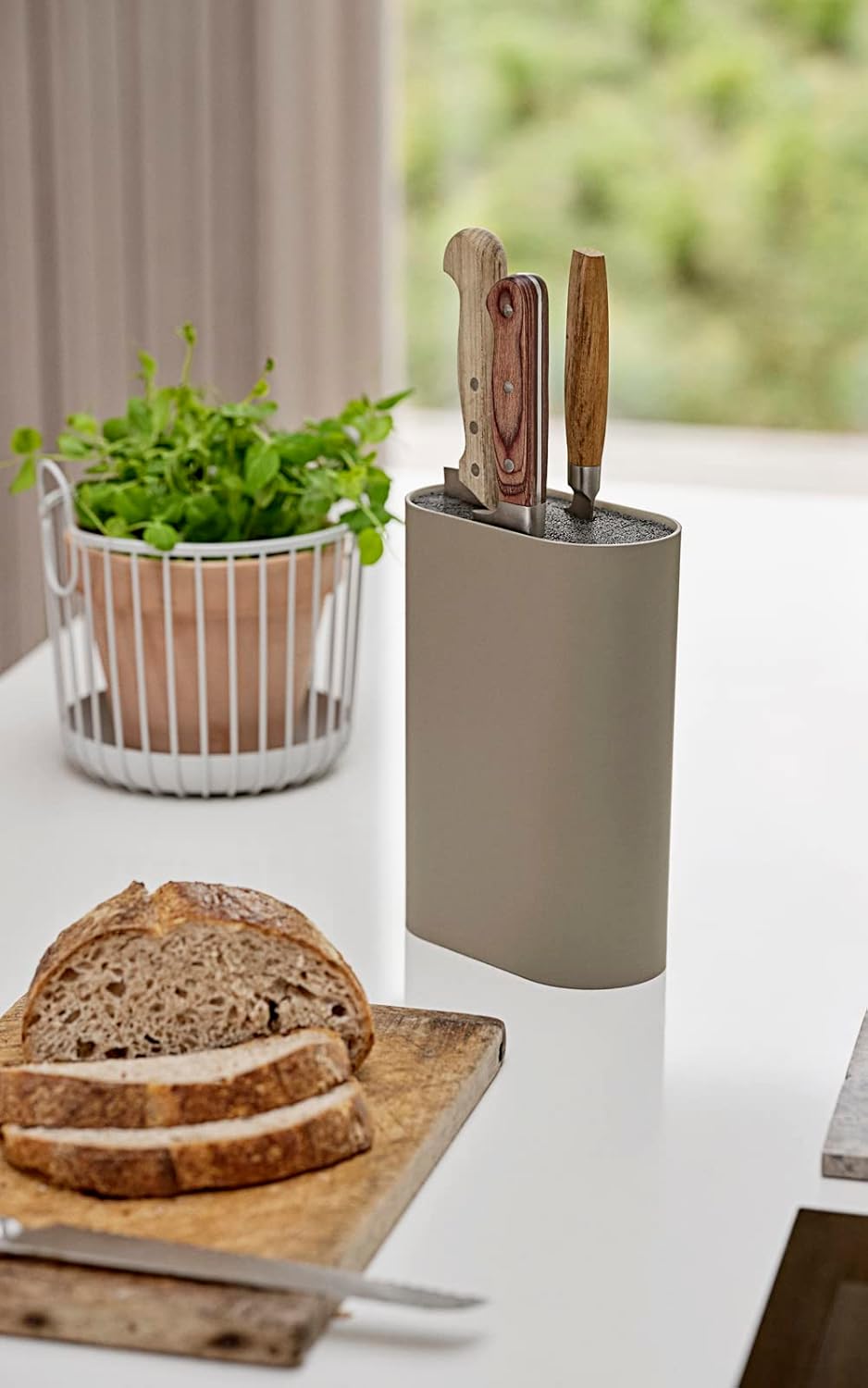 Zone Denmark Singles Messerblock ohne Messer, Knife Block, Messerhalter, Messerständer, Aufbewahrung