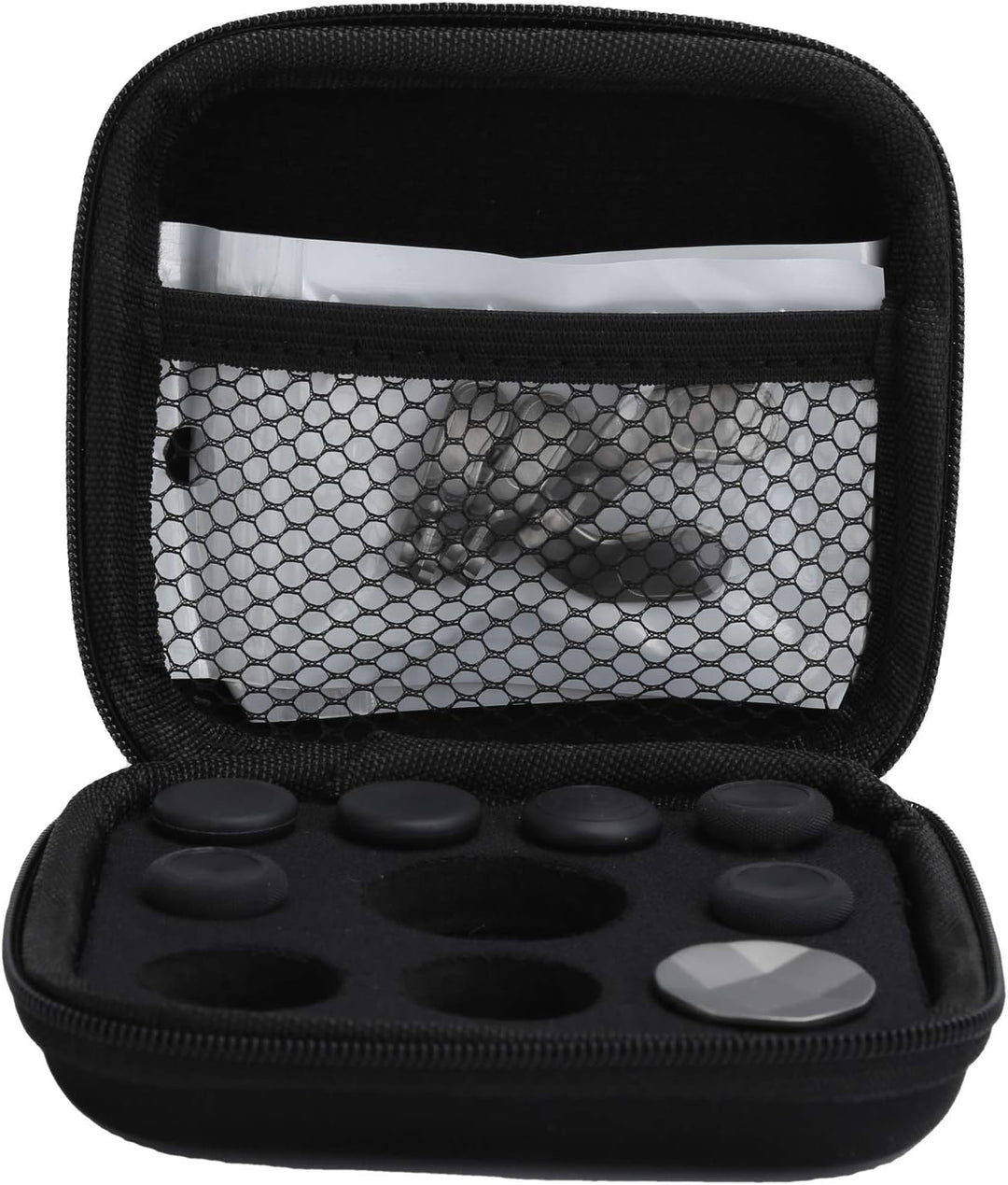 Annadue Game Controller Thumbsticks Kit für One Series 2, mit 6 Thumbsticks, 7 Metallknöpfen und -Ta
