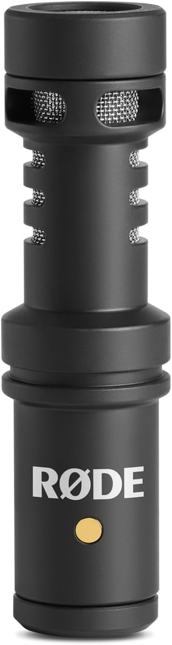 Rode Videomic Me-C+ USB-C Mikrofon für iOS und Android Smartphones mit Audiofly InEar Ohrhörer