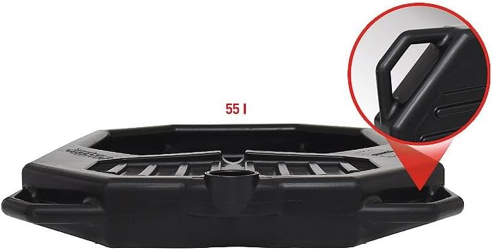 KS Tools 150.9358 Ölauffangwanne 55 Liter, extra flach, 1030x724mm