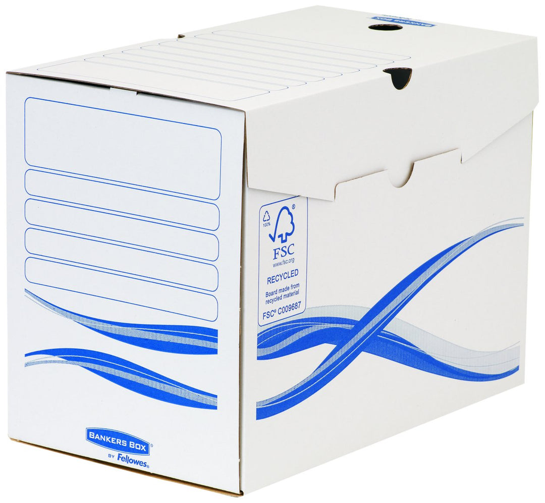 Bankers Box 4460402 Archivschachtel 25-er Pack A4+ Format, 200 mm, 200 mm