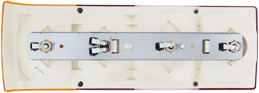 HELLA - Heckleuchte - Glühlampe - 12V - Einbau/geschraubt - Lichtscheibenfarbe: mehrfarbig - Stecker