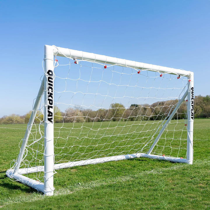 QUICKPLAY Q-Fold Fussballtor | 30 Sekunden Faltbares Fussballtore für Garten Kinder und Erwachsene D
