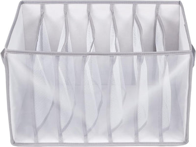 Univivi Grosse Kleiderschublade Organizer, Tragbarer Netzkleiderschrank Kleidung Organizer für Leggi
