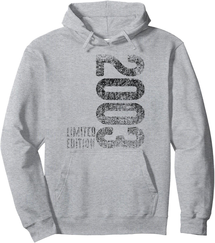 21. Geburtstag Mann Frau 21 Jahre 2003 Deko Lustig Geschenk Pullover Hoodie