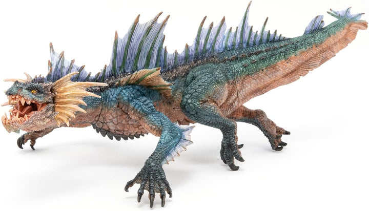 Papo – 36037 – Drache des Meeres – Das Mittelalter – Fantastisch – Sammelfigur – handbemalt – für Ki
