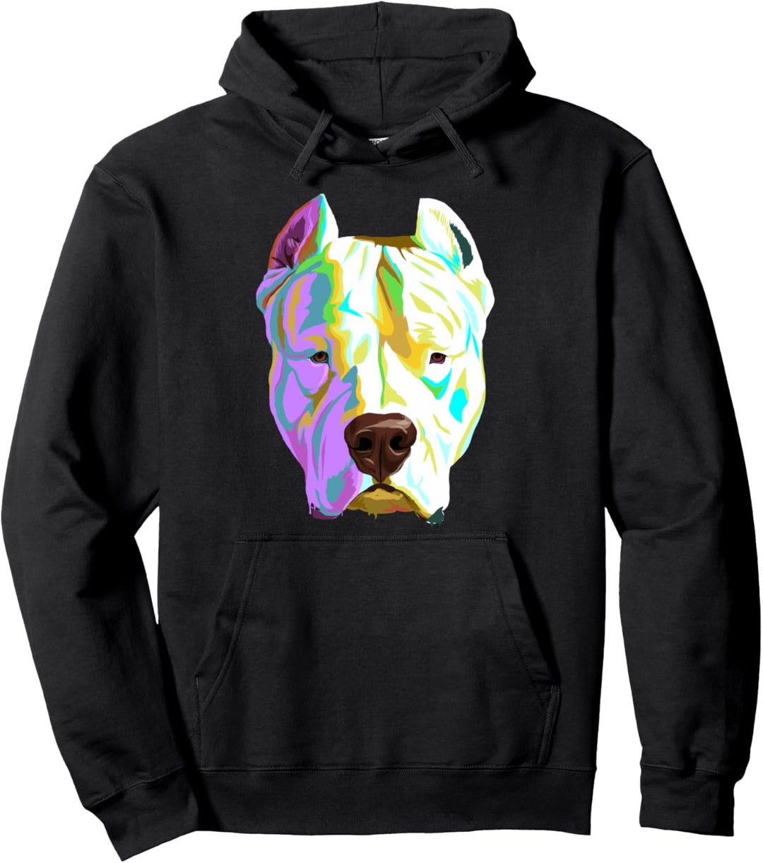Splash Hund Dogo Argentino Pullover Hoodie