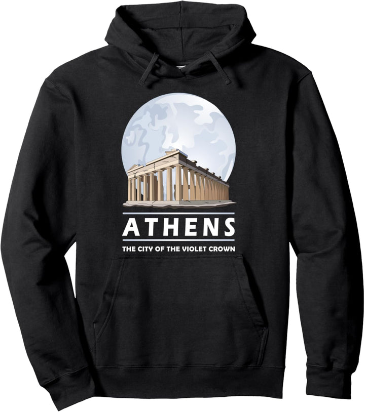 Akropolis von Athen Griechenland Wahrzeichen Geschenk Pullover Hoodie