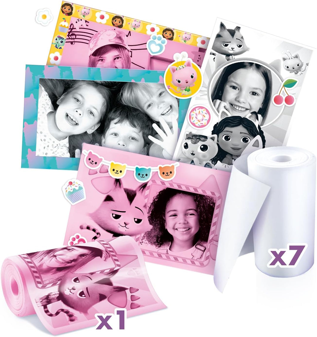 Canal Toys Nachfüllpack für Meine erste Sofortbildkamera Gabby und das magische Haus, 8 Papierrollen
