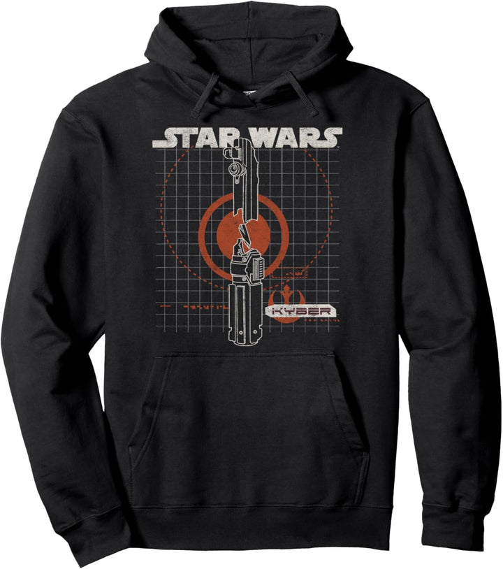 Star Wars: The Rise Of Skywalker Kyber Schematic Pullover Hoodie