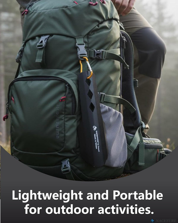 NACETURE Ultraleichte Backpackkelle aus Aluminium, kleines Töpfchen-Multitool mit längerem Griff, un