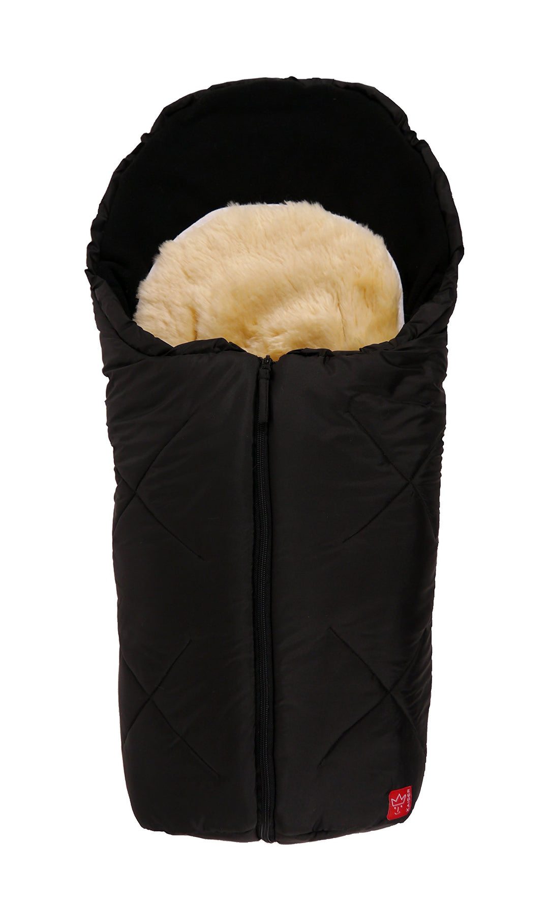 Kaiser 6535525 - Kuschelsäckchen "Little Sheepy", Farbe: schwarz black, black