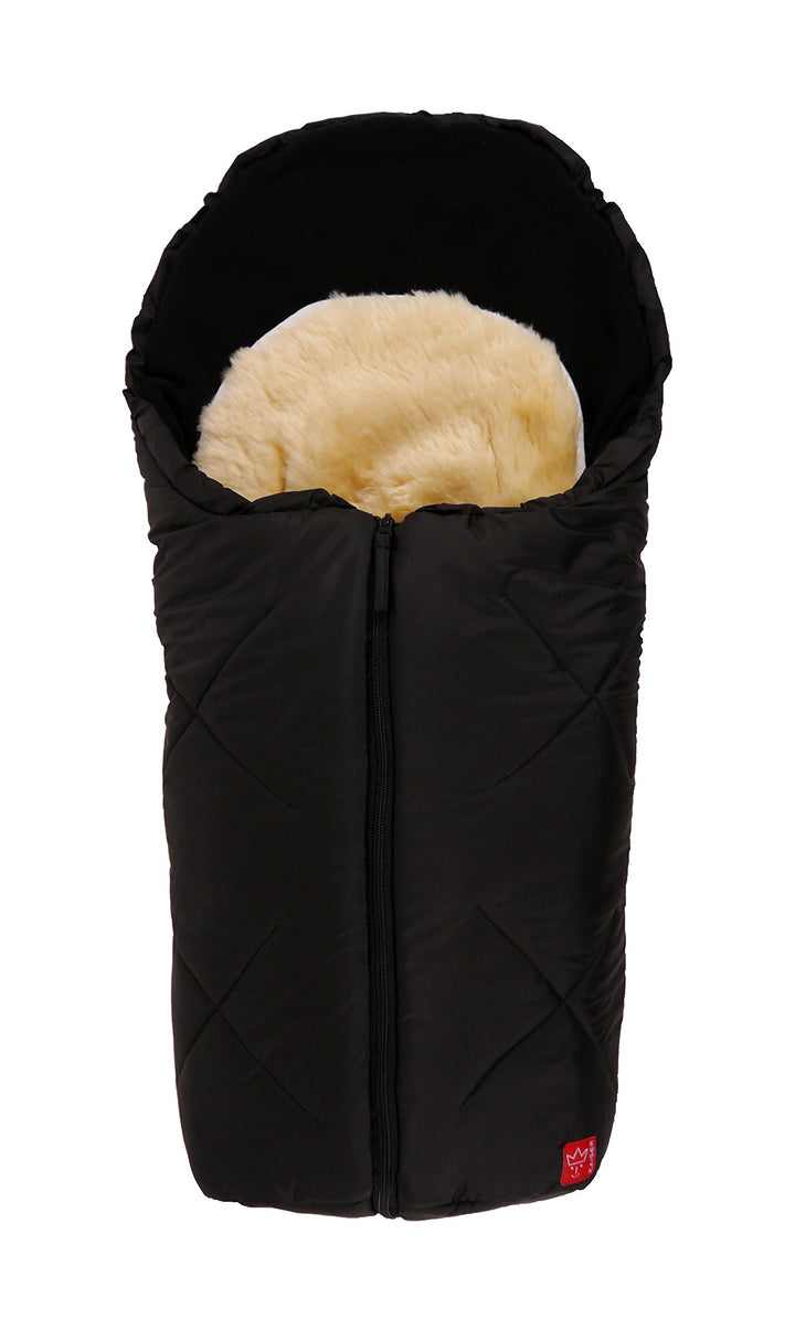 Kaiser 6535525 - Kuschelsäckchen "Little Sheepy", Farbe: schwarz black, black