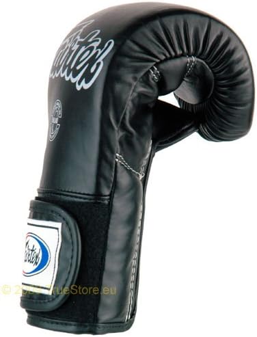 Fairtex Leder Sandsackhandschuh Cross Trainer (TGT7) Schwarz M, Schwarz M
