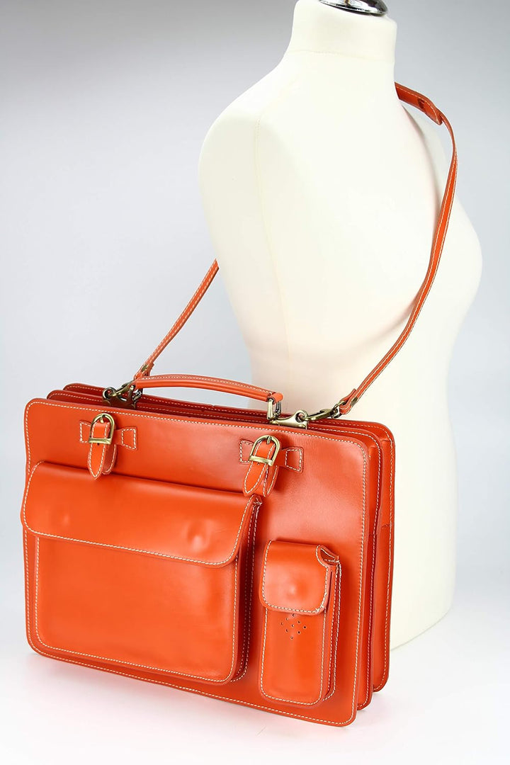 Belli Design Bag Verona italienische Leder Businesstasche Arbeitstasche Messenger Aktentasche Lehrer