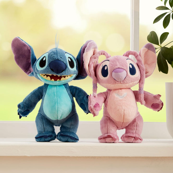 Disney Store Offizielle mittelgrosses Kuscheltier Angel, Lilo & Stitch, 28 cm, Kuscheltier für inter