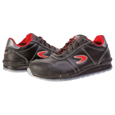 Cofra 78500-002.W36 ZATOPEK S3 SRC Sicherheitsschuhe, Schwarz/Rot, Grösse 36 36 EU, 36 EU