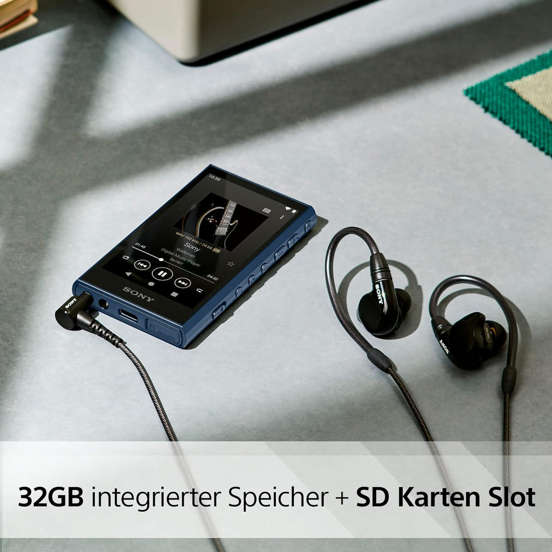 Sony Walkman NW-A306 Touchscreen MP3 Player - 32GB, Bis zu 36h Akkulaufzeit, Verbesserte Soundqualit