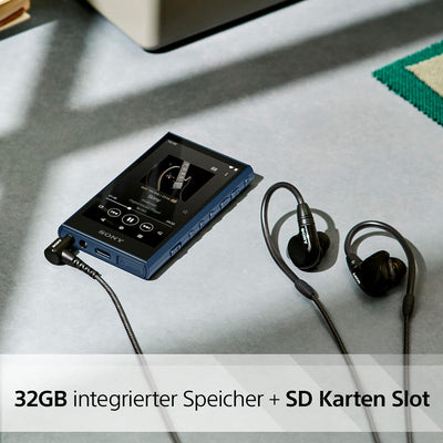 Sony Walkman NW-A306 Touchscreen MP3 Player - 32GB, Bis zu 36h Akkulaufzeit, Verbesserte Soundqualit